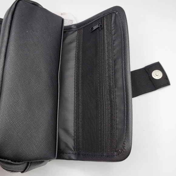 New Crux Directly Brisker Black Pencil Cosmetic Case Pouch - Picture 5 of 7